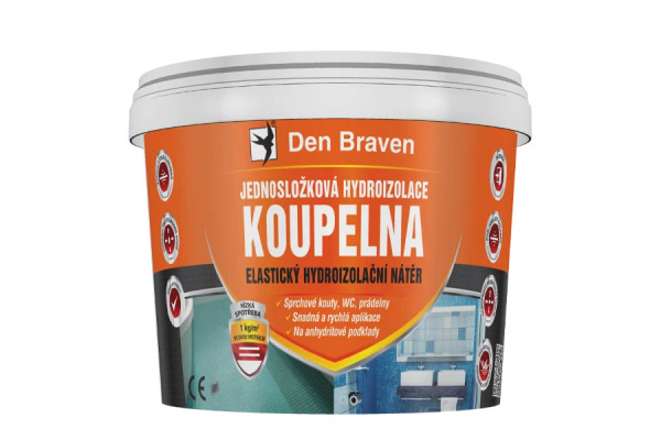 Jednozložková hydroizolácia KÚPEĽŇA